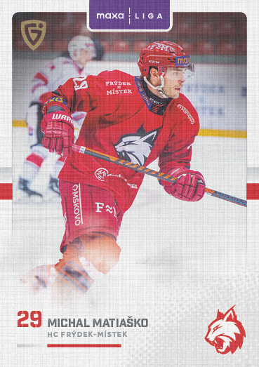 Matiaško Michal 25-26 GOAL Cards Maxa liga Canvas #FMI-23