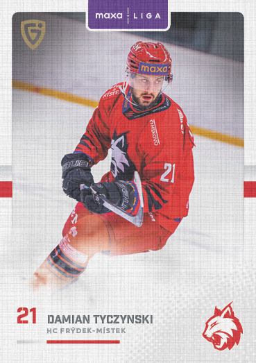 Tyczyński Damian 25-26 GOAL Cards Maxa liga Canvas #FMI-25