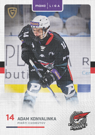 Konvalinka Adam 25-26 GOAL Cards Maxa liga Canvas #CHOM-19