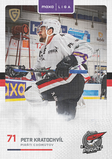 Kratochvíl Petr 25-26 GOAL Cards Maxa liga Canvas #CHOM-35