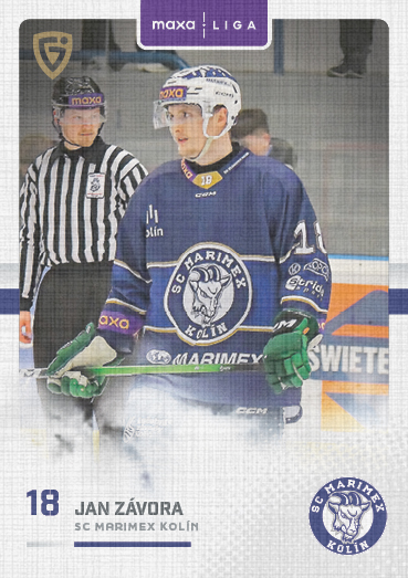 Závora Jan 25-26 GOAL Cards Maxa liga Canvas #KOL-25