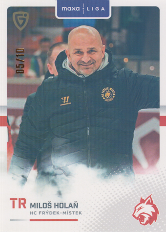 Holaň Miloš 25-26 GOAL Cards Maxa liga Rainbow #FMI-32