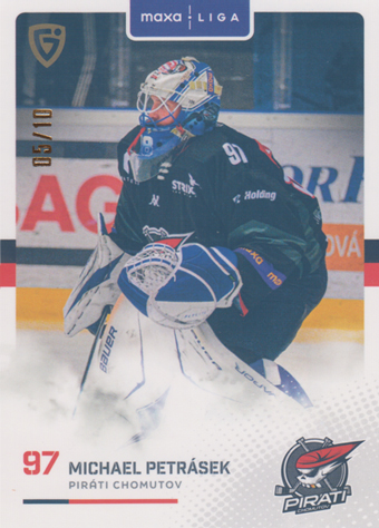 Petrásek Michael 25-26 GOAL Cards Maxa liga Rainbow #CHOM-16