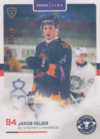 Hujer Jakub 25-26 GOAL Cards Maxa liga Rainbow #LIT-25