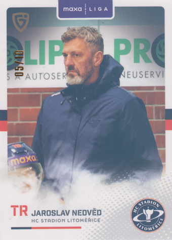 Nedvěd Jaroslav 25-26 GOAL Cards Maxa liga Rainbow #LIT-28