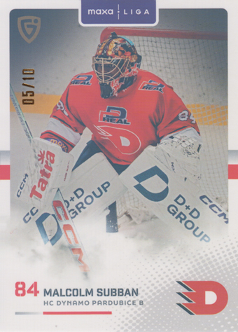 Subban Malcolm 25-26 GOAL Cards Maxa liga Rainbow #PCE-17