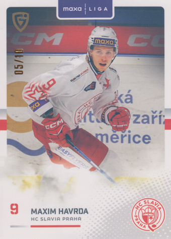 Havrda Maxim 25-26 GOAL Cards Maxa liga Rainbow #SLA-25