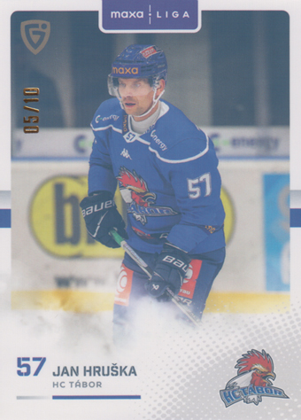Hruška Jan 25-26 GOAL Cards Maxa liga Rainbow #TAB-24