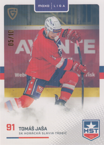 Jaša Tomáš 25-26 GOAL Cards Maxa liga Rainbow #TRE-19