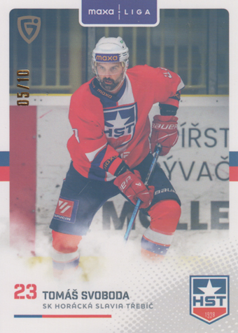 Svoboda Tomáš 25-26 GOAL Cards Maxa liga Rainbow #TRE-22