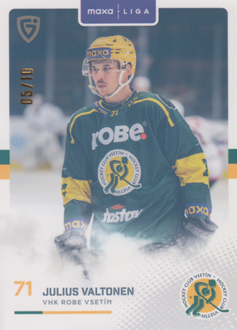 Valtonen Julius 25-26 GOAL Cards Maxa liga Rainbow #VSE-23