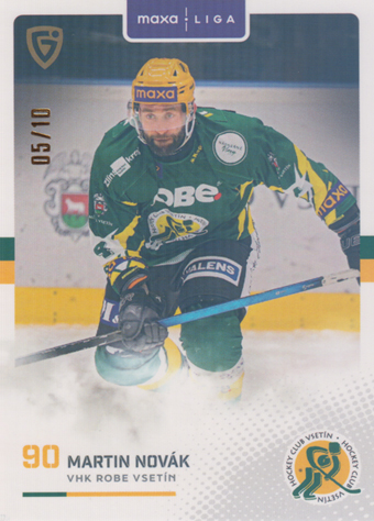 Novák Martin 25-26 GOAL Cards Maxa liga Rainbow #VSE-28