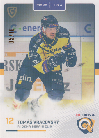 Vracovský Tomáš 25-26 GOAL Cards Maxa liga Rainbow #ZLI-19