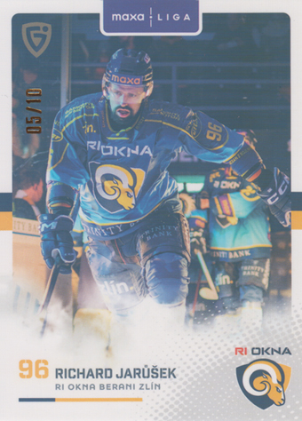 Jarůšek Richard 25-26 GOAL Cards Maxa liga Rainbow #ZLI-39