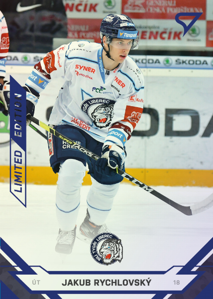 Rychlovský Jakub 21-22 Tipsport Extraliga Blue #282