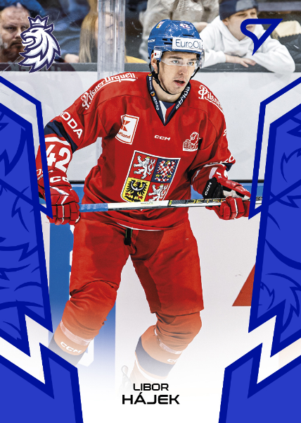 Hájek Libor 2024 Hokejové Česko Blue #11
