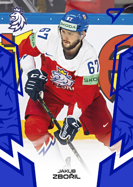 Zbořil Jakub 2024 Hokejové Česko Blue #26