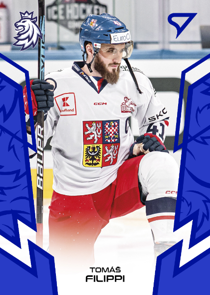 Filippi Tomáš 2024 Hokejové Česko Blue #31
