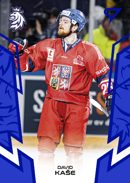 Kaše David 2024 Hokejové Česko Blue #38
