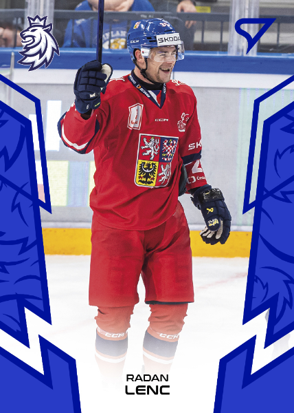 Lenc Radan 2024 Hokejové Česko Blue #47