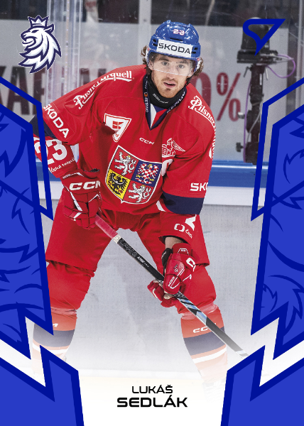 Sedlák Lukáš 2024 Hokejové Česko Blue #54
