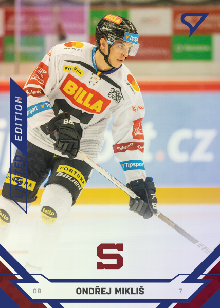 Mikliš Ondřej 21-22 Tipsport Extraliga Blue #287