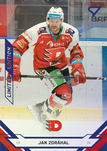 Zdráhal Jan 21-22 Tipsport Extraliga Blue #309