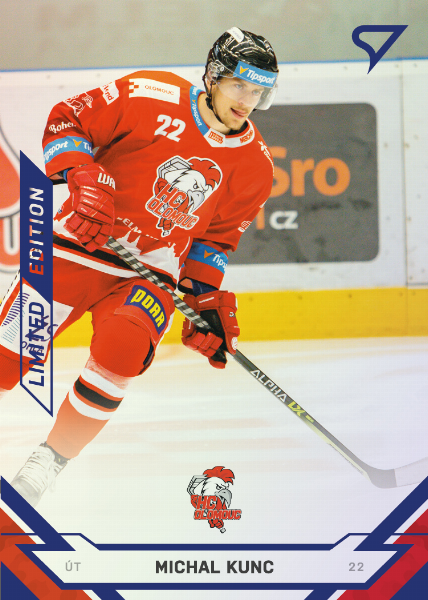 Kunc Michal 21-22 Tipsport Extraliga Blue #325