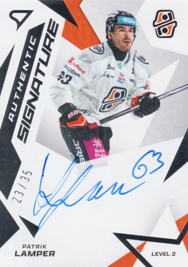 Lamper Patrik 25-26 Tipsport Liga Authentic Signature Level 2 #SL2-PL
