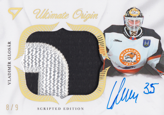 Glosár Vladimír 25-26 Tipsport Liga Ultimate Origin Scripted Edition #UOS-VG