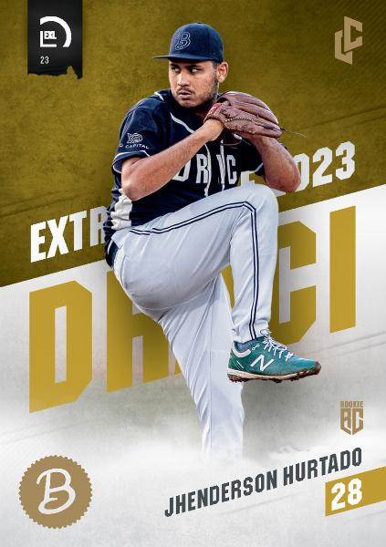 Hurtado Jhenderson 2023 LC Czech Baseball Extraleague #107