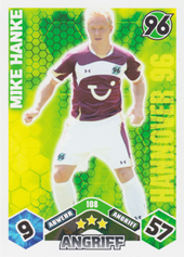 Hanke Mike 10-11 Topps Match Attax BL #108