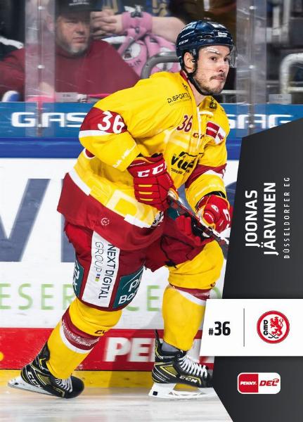 Järvinen Joonas 22-23 Playercards DEL #108