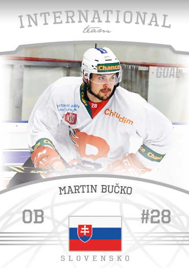 Bučko Martin 22-23 GOAL Cards Chance liga International Team #IT-11