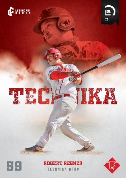 Regner Robert 2022 LC Czech Baseball Extraleague #110