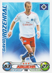 Rozehnal David 09-10 Topps Match Attax BL #110