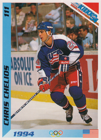 Chelios Chris 1994 Finnish Jää Kiekko #111