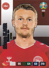 Kjaer Simon 2020 Panini Adrenalyn XL EURO Captain #111