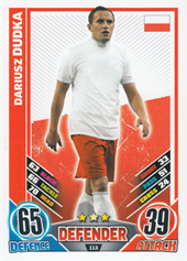 Dudka Dariusz 2012 Topps Match Attax England #113