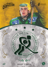 Tesařík Radim 2021 Legendary Cards League Dynasty #114