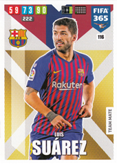 Suárez Luis 19-20 Panini Adrenalyn XL FIFA 365 #116