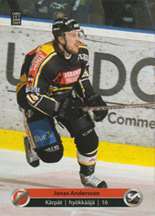 Andersson Jonas 08-09 Cardset #118