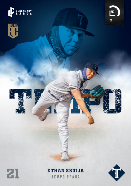 Skuija Ethan 2022 LC Czech Baseball Extraleague #118