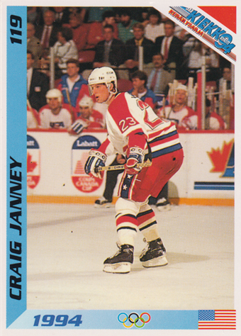 Janney Craig 1994 Finnish Jää Kiekko #119