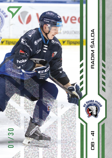 Šalda Radim 2025 Tipsport ELH Play Off Green #439