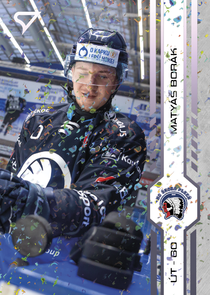 Borák Matyáš 2025 Tipsport ELH Play Off Violet #440