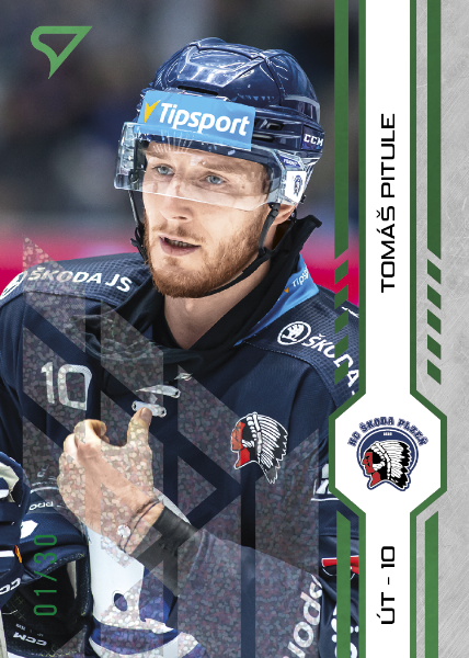 Pitule Tomáš 2025 Tipsport ELH Play Off Green #442