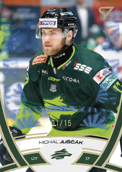 Juščák Michal 24-25 Tipos Extraliga Gold #323