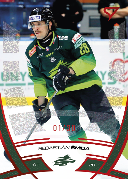 Šmida Sebastián 24-25 Tipos Extraliga Red #324