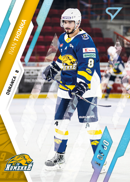 Thomka Ivan 23-24 Tipos Extraliga Ice Blue #316
